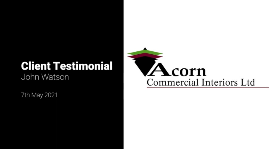 Acorn Commercial Interiors Client Testimonial